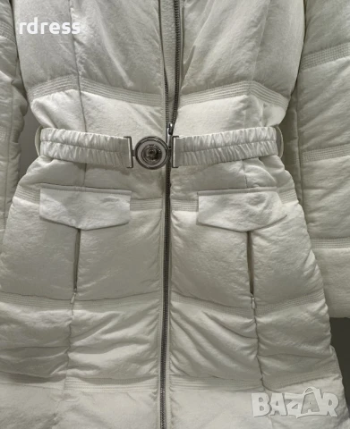 Зимно бяло яке  Guess marisol, снимка 3 - Якета - 50712320