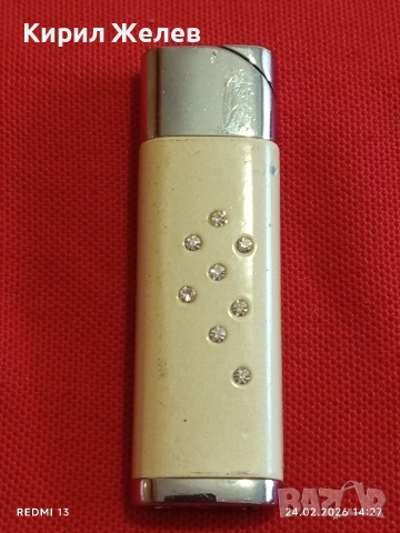 Метална запалка EVA работи иска зареждане за КОЛЕКЦИЯ ДЕКОРАЦИЯ 19522, снимка 3 - Колекции - 53605800