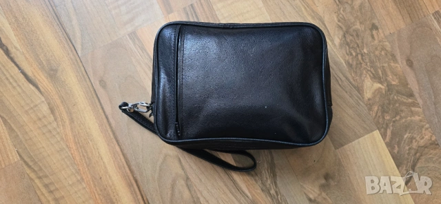 Мъжка кожена чанта за ръка, снимка 2 - Чанти - 53971628