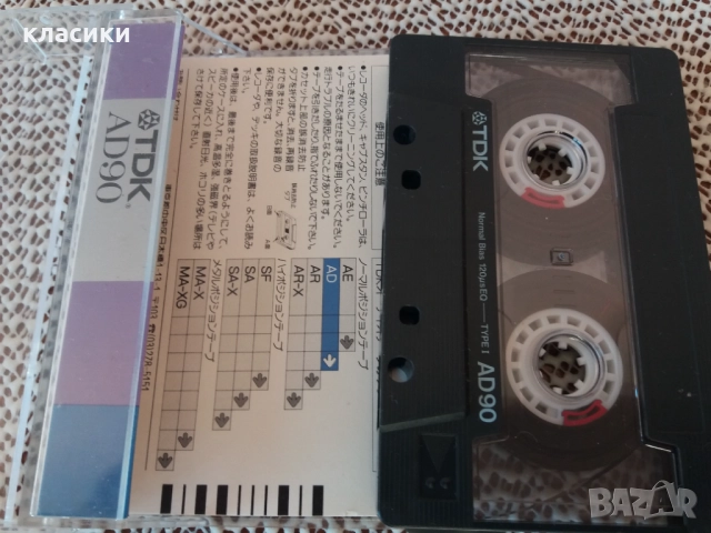 TDK AD90.Аудио касетка. , снимка 3 - Аудио касети - 52905158