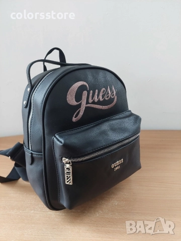 Черна раница Guess/SG154de, снимка 4 - Раници - 51940129