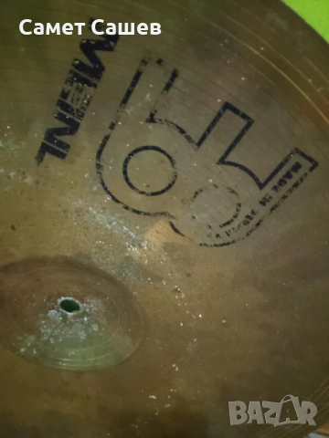 Чинел 18 краш , снимка 2 - Ударни инструменти - 53556399