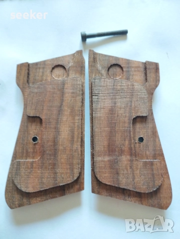 Орехови чирени за пистолет Валтер / Walther PP, снимка 5 - Оборудване и аксесоари за оръжия - 47368725