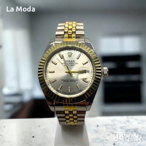 Часовник Rolex Datejust бял , снимка 1 - Мъжки - 46113561