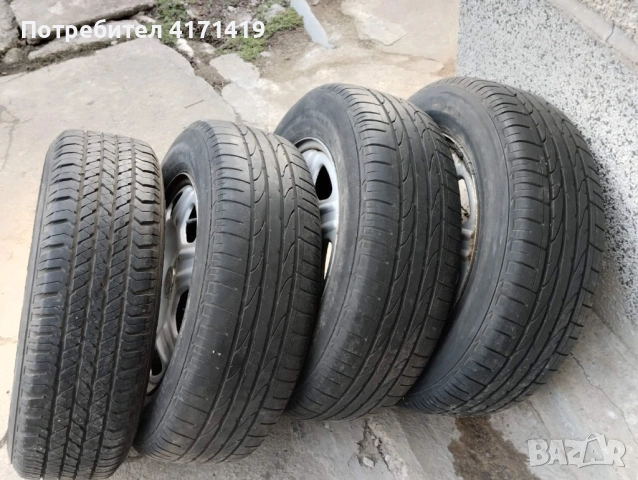 Джанти с гуми в добро състояние , снимка 3 - Гуми и джанти - 53103505