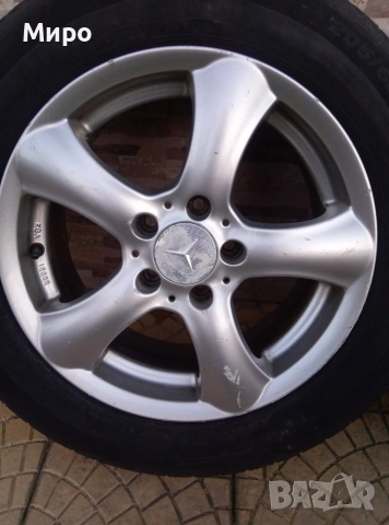 Алуминиеви джанти 16-ки 5x112 от Mercedes Vito , снимка 5 - Гуми и джанти - 53711646