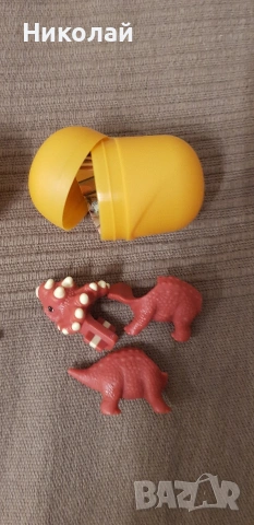 Динозаври от kinder natoons, снимка 5 - Фигурки - 54002628