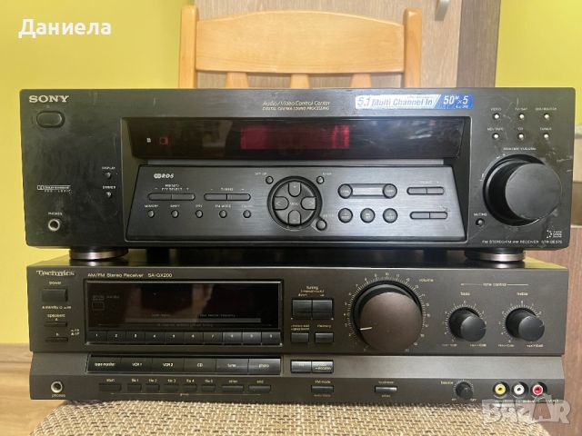 Ресивъри, усилватели Technics SA-GX200, Sony STR-DE585, снимка 1 - Ресийвъри, усилватели, смесителни пултове - 46811483