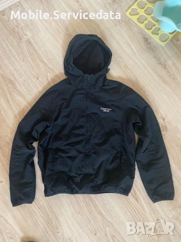 Мъжко Горнище Calvin Klein Jeans Stacked Logo Windbreaker