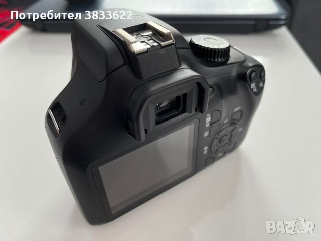 Фотоапарат Canon 4000D + Kit Lens + EF 50mm 1.8 STM + EF-S 55-250mm 4-5.6 IS STM, снимка 3 - Фотоапарати - 45872301