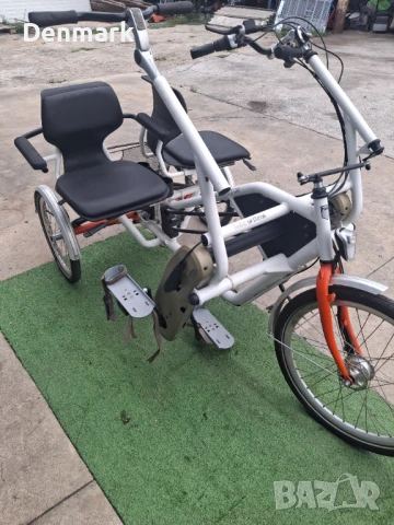 Триколесен велосипед - тандем, снимка 7 - Велосипеди - 51252985