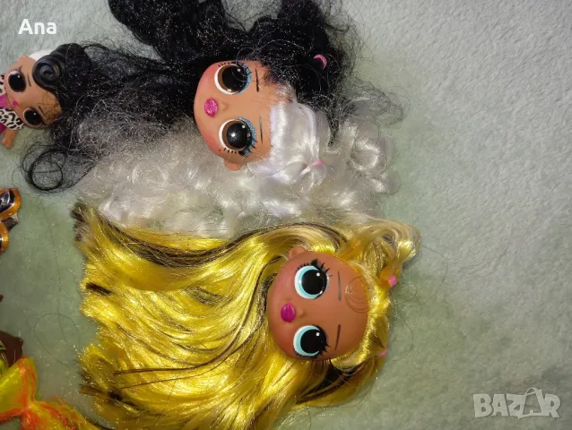 лол омг лот кукли аксесоари глави lol omg lot dolls heads tots , снимка 2 - Кукли - 48649920