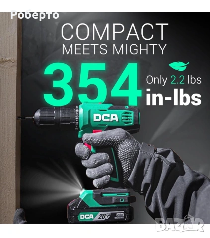 DCA винтоверт 20V , снимка 2 - Винтоверти - 53158572