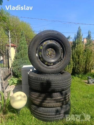 Джанти с летни гуми 185/60r15 