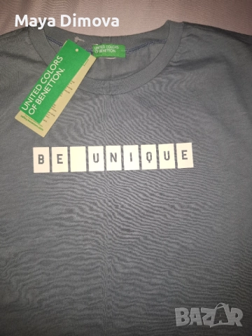 Benetton блузи 100% памук 168см., снимка 7 - Детски Блузи и туники - 52775459