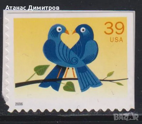 Чиста марка Фауна Птици 2006 от САЩ, снимка 1