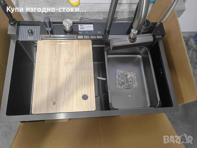 Смарт мивка за кухня, снимка 5 - Мивки - 51571660