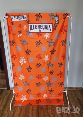 Страхотна плажна хавлия VILEBREQUIN,   голям размер 180см  х 90см , 
