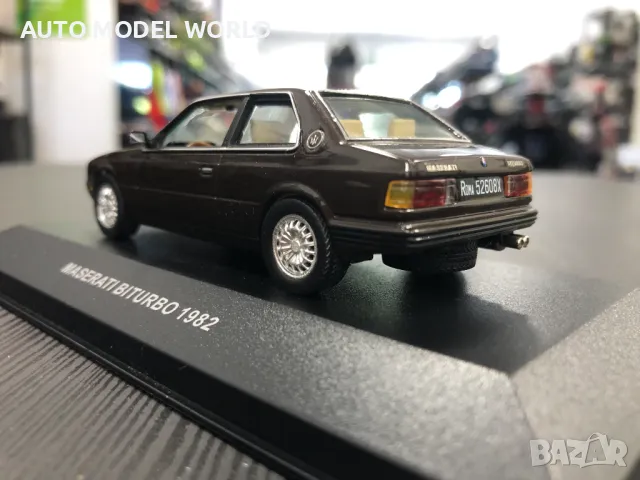 Колекционерски модел метална количка VITTESE MASERATI BITURBO 1:43нова, снимка 3 - Колекции - 47022076