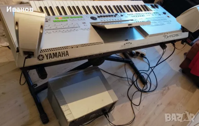 Yamaha Tyros 3 пълен комплект, снимка 1 - Синтезатори - 48089427