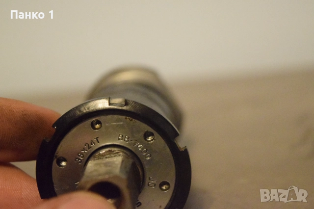 Ретро Шосейно Средно Движение Shimano Dura Ace ITA, снимка 3 - Части за велосипеди - 51932471