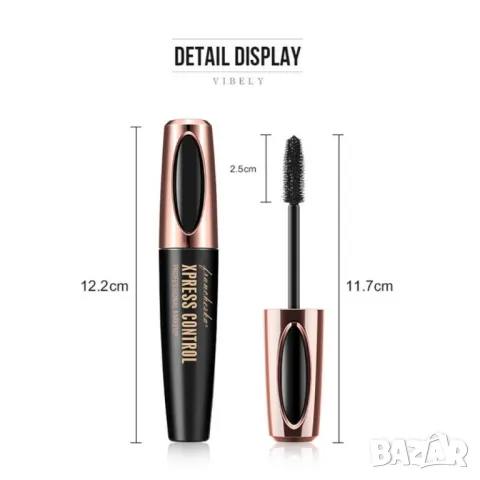 Ексклузивна водоустойчива спирала за мигли с 4D ефект , снимка 2 - Козметика за лице - 50386466