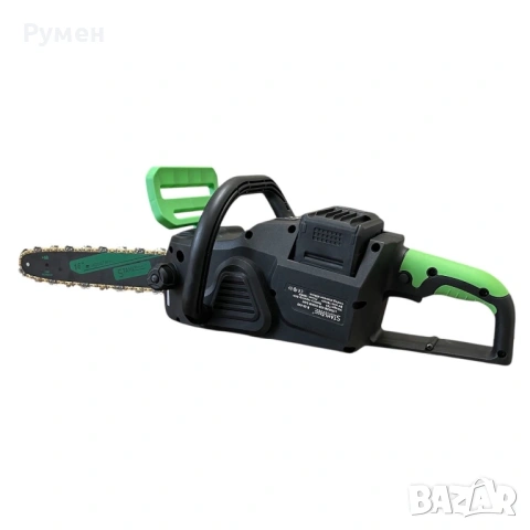Акумулаторна Верижна Резачка STAHLMAYER 72V 8Ah – 16" Шина, 2 Вериги, Дисплей и Активна Спирачка, снимка 4 - Моторни триони/резачки - 53107413
