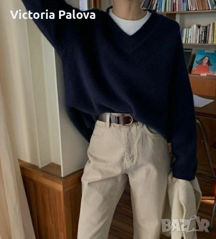 MÄRZ MÜNCHEN - унисекс винтидж пуловер “, вечната класика, снимка 9 - Пуловери - 53587190