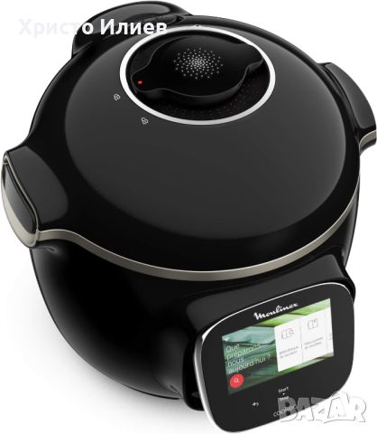 Мултикукър Moulinex CE9028 Cookeo Touch WiFi, снимка 5 - Мултикукъри - 45351040