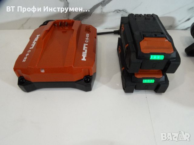 Hilti TE 4 - 22 / 2 x 4.0 Ah / Nuron - Компактен перфоратор D дръжка, снимка 8 - Други инструменти - 45775518