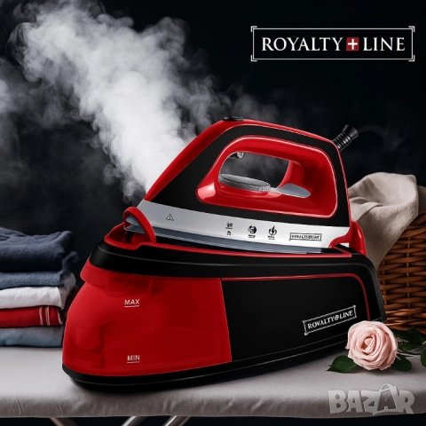 Професионална ютия с парогенератор Royalty Line RL-DBST-2300W.1, снимка 5 - Ютии - 52142355