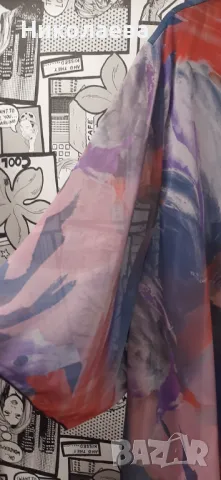 Дъга Макси Рокля -размер 64!, снимка 8 - Рокли - 49761953