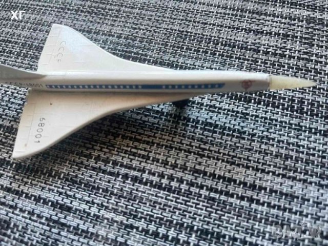 Ту-144, Метален модел на самолет от 80-те, снимка 1 - Колекции - 45201569