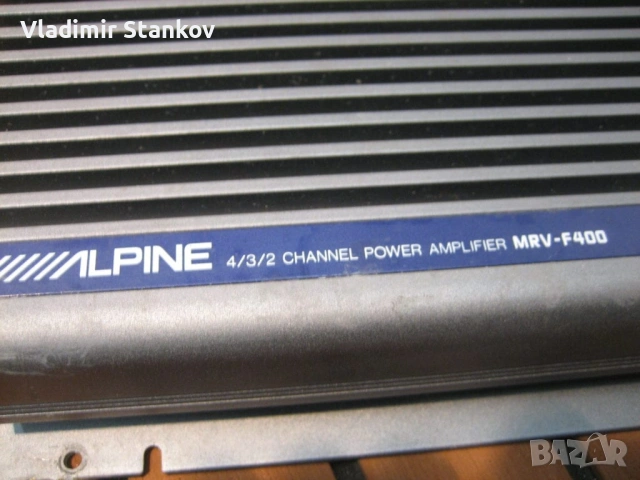 Alpine MRV-F400, снимка 2 - Ресийвъри, усилватели, смесителни пултове - 53915798