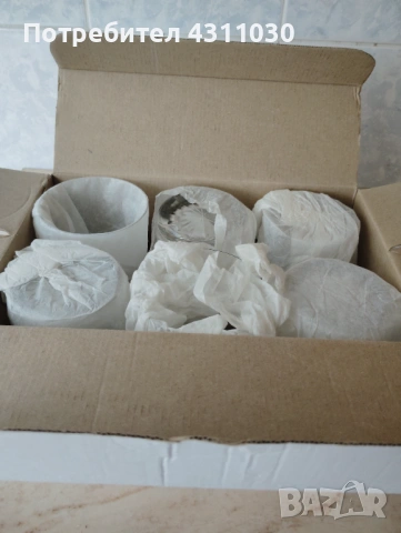 Нови български големи кристални чаши  6 броя, снимка 10 - Чаши - 54212628