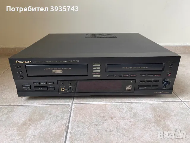 Pioneer PDR-W739 записващ CD player, снимка 1 - Декове - 48062426