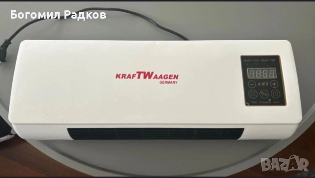 Стенна печка KraftWaagen 3 в 1 – отопление и охлаждане за всяка стая, снимка 2 - Климатици - 51942959