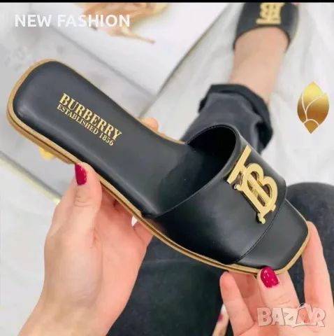 Дамски Чехли : 37-41 : BURBERRY , снимка 2 - Чехли - 46917870