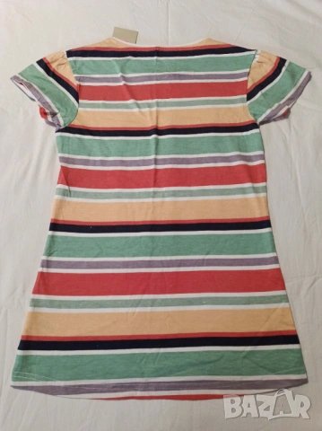 Английска памучна тениска - туника Crafted 13 г., снимка 2 - Детски тениски и потници - 53799842