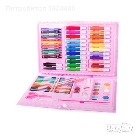 Комплект за Рисуване 86 Части за Момичета 4731, снимка 6 - Рисуване и оцветяване - 52541490
