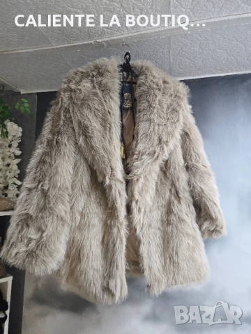 Палто с дълъг косъм 