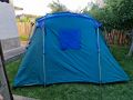 Туристическа палатка размери 4х4 метра 3 спални, снимка 4