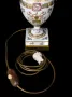 Порцеланова лампа от Porcelaine de Paris., снимка 5