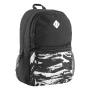 Ученическа раница, Черно - Бял, 33x13x46см,, снимка 1