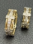 Златни Брачни венчални халки 14 K 585 Gold zlatni halki prasten brachni, снимка 4