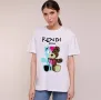 Дамска тениска Fendi👚Gucci и други LFS37, снимка 4