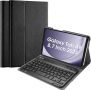 Калъф с клавиатура ProCase за Galaxy Tab A9 8,7 инча 2023 г., SM-X110/X115/X117- черен, снимка 1 - Таблети - 46009727