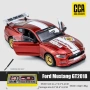 4744 Ford Mustang GT 1:24 – Луксозен Метален Модел с Отварящи се Елементи, снимка 1