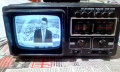 Ретро телевизорче с радио ISP, снимка 1 - Телевизори - 45024353