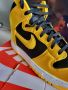 Nike Dunk High Varsity Maize Black/Maize White, снимка 3